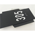 acrylic door number ADA Braille sign with light